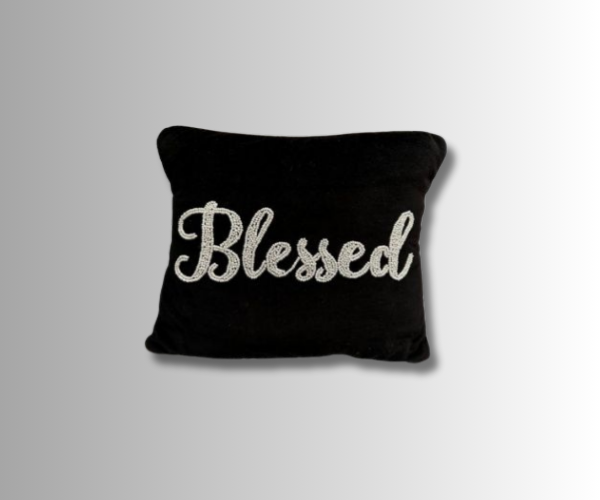 BEEDED CUSHION COVER